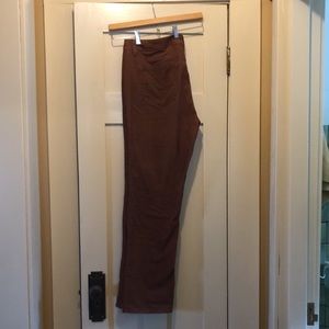 loft 32/14modern fit corduroy straight leg pants